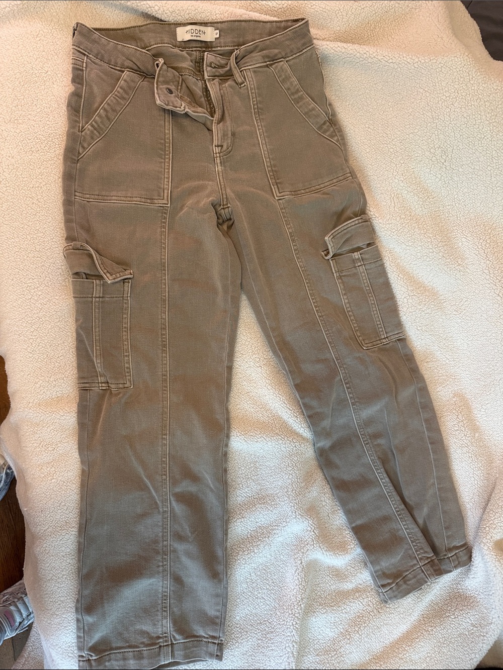 Olive Green Cargo Pants